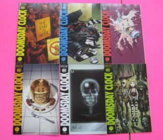 Doomsday Clock 1,  2,  3,  4,  5,  6,  7,  8,  9,  10 Comic Dc Comics 2019 Johns 1st Prints