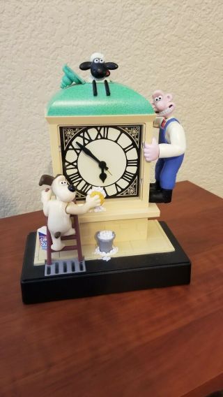 Wallace And Gromit A Close Shave Animated Alarm Clock Shaun The Sheep Wesco 1998
