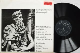 Karl Suske,  Olbertz: Beethoven - Sonatas For Violin And Piano Op 30 & 47/ Eterna