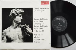 Karl Suske,  Olbertz: Beethoven - Sonatas For Violin And Piano Op 23 & 24/ Eterna