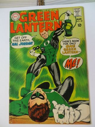 Green Lantern 59 - 1968 - Series - 1st Guy Gardner Appearance - Dc Comics