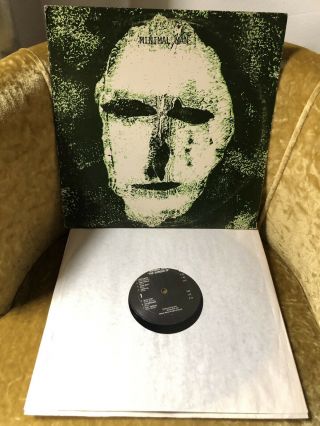 Minimal Man “the Shroud Of” Lp (1981) Synth Cold Wave Industrial Punk
