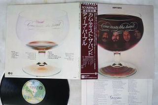 Deep Purple Come Taste The Band Warner P - 10066w Japan Obi Vinyl Lp