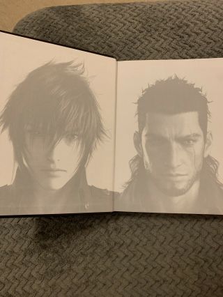 (FFXV) Final Fantasy 15 Collector’s Edition Guide With Map And Chocobros Photo 2