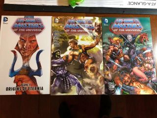 He - Man & The Masters Of The Universe Volumes 1,  2,  3 Tpb Unread Br - Nd N3w