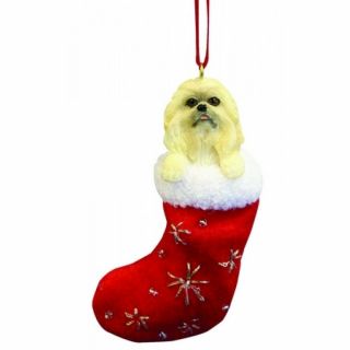 Pekingese Dog Santa 