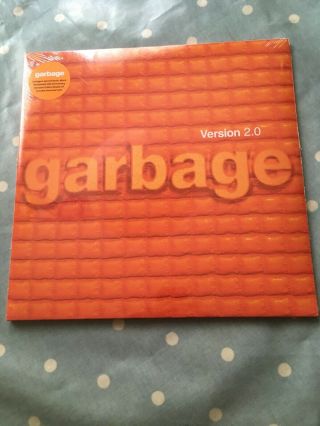 Garbage Version 2.  0 2 X Orange Vinyl Lp.  And