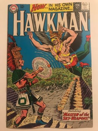 Hawkman 1 1st Time In Own Series Fn/vf