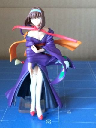 Bandai,  Hgif,  Sakura Wars,  " Sumire Kanzaki ",  Mini Figure,  Japan