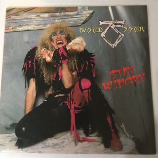 Twisted Sister - Stay Hungry [vinyl Lp,  1984 Atlantic] Vg,