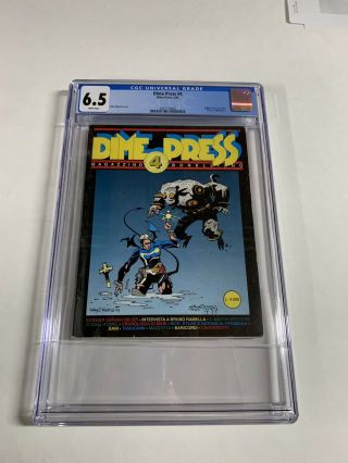 Italy Dime Press 4 Cgc 6.  5 White Pages 1st Hellboy