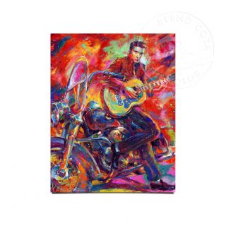 Blend Cota Elvis Presley The King Of Rock And Roll 14 X 11 Art Prints