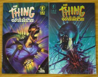 The Thing From Another World 1 - 2 Vf/nm Complete Series Horror Movie Dark Horse
