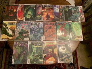 The Immortal Hulk 1,  2,  3,  4,  5,  6,  7,  8,  9,  10,  11,  12 - 20 Vf/nm All 1st Print No Variants