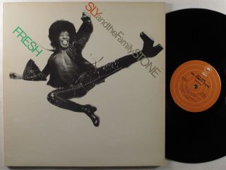 Sly & The Family Stone Fresh Epic Lp Nm Promo Gatefold