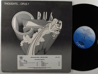 Opus 7 Thoughts.  Source Lp Vg,  Promo