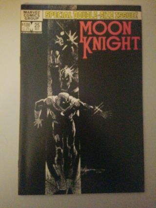 Moon Knight 25 1st Black Spectre