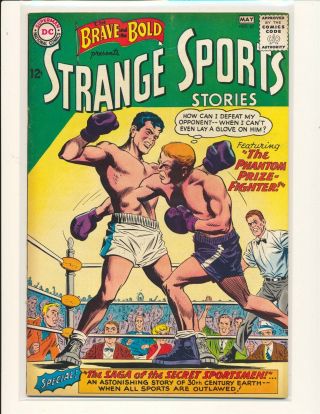 Brave & The Bold 47 - Strange Sports Stories Fine Cond.