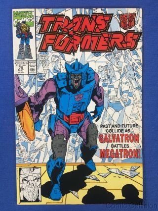 Transformers 78 Mid Grade Marvel Comic Galvatron Megatron Autobots Decepticons