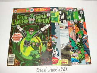 Green Lantern 6 Comic Dc 1976 90 92 105 109 111 119 Green Arrow Black Canary