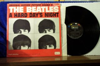 The Beatles Lp " A Hard Days Night " United Artists " In Shrink " Ex/nm