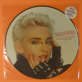Madonna Causing A Commotion 1987 12 " Record Lp Uk Picture Disc Ltd Ed Cond