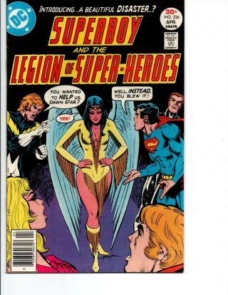 Superboy & The Legion 226 - 258 Final Run Of 33 1st Dawnstar 1977 - 79