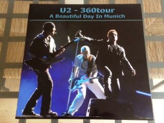 U2: 360 Tour Live In Germany - Gold & Black Coloured Double 12 