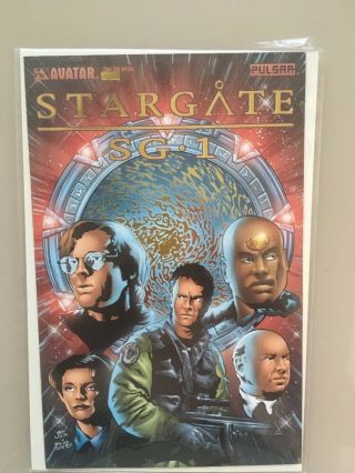 Stargate Sg - 1 Fall Of Rome 1 Gold Foil Variant Avatar Only 500 Made