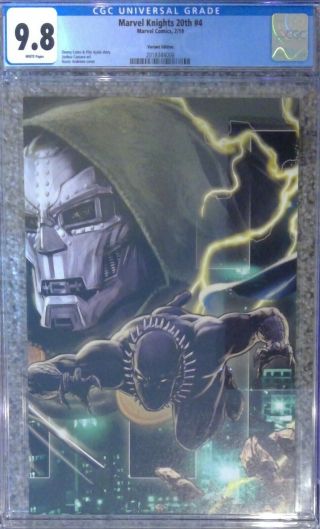 Marvel Knights 20th 4 Variant Cover - Cgc 9.  8