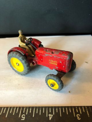 Vintage Dinky Toys die cast metal Massey Harris Tractor 2