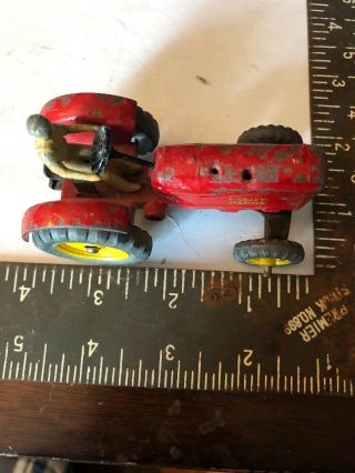Vintage Dinky Toys die cast metal Massey Harris Tractor 5