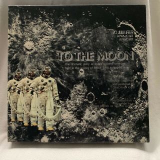To The Moon 1969 Box Set Time Life Records Vinyl Lp Set W/ Book 6 Recordings