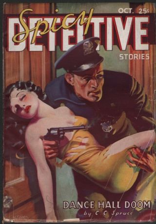 Spicy Detective 1935 October.  Pulp
