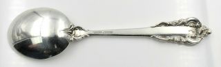 WALLACE STERLING SILVER GRAND BAROQUE PATTERN 2 SPOONS FLATWARE - NR 6264 7
