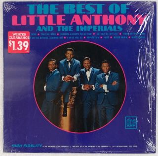Little Anthony & Imperials: The Best Of Us Dcp Mono Soul Shrink Lp Nm -