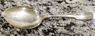 Christofle France Cluny Silver Plate Ice Cream Serving Ladle 9.  5 "