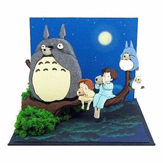 Timbre Of Sankei Studio Ghibli Mini My Neighbor Totoro Ocarina Paper Craft Mp07