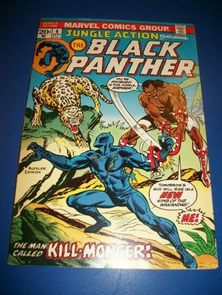 Jungle Action 6 Bronze Age Key 1st Killmonger Fine,  Beauty Solo Black Panther