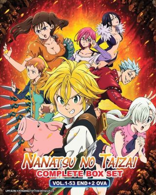 Nanatsu No Taizai Seven Deadly Sins Complete Anime Series Dvd 54 Episodes 2 Ova