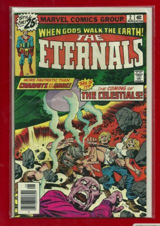 Eternals 2 1st Celestials Jack Kirby Bronze Age Vf / Nm Movie