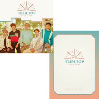 Teen Top [dear.  N9ne] 9th Mini Album Cd,  Poster,  Photo Book,  Card,  Seal K - Pop