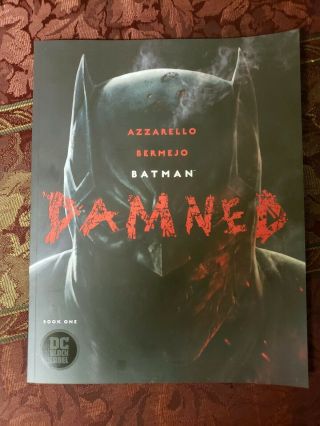 Batman Damned 1 Uncensored 1st Printing Dc Black Label