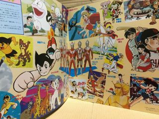 OST JAPANESE ANIME THEME 80 track 4LP BOX w/booklet columbia 1963 - 1976 JAPAN 6