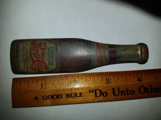 Vintage 1940 Pepsi - Cola Figural Steel Bottle Opener 4 