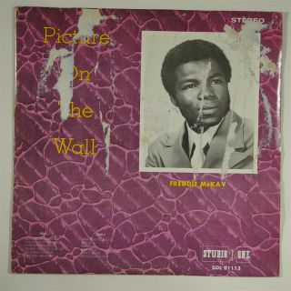 Freddie Mckay " Picture On The Wall " Reggae Lp Studio One