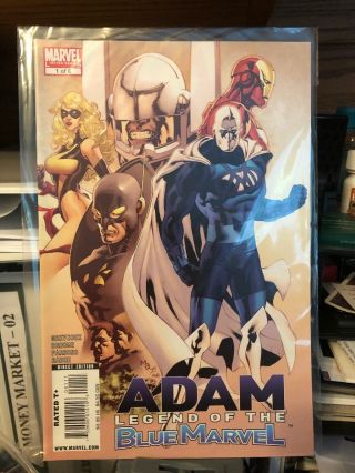 Adam Legend Of The Blue Marvel 1 - 5