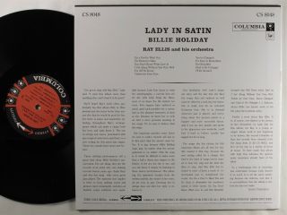 BILLIE HOLIDAY Lady In Satin COLUMBIA LP NM 200g Classic Records audiophile 2