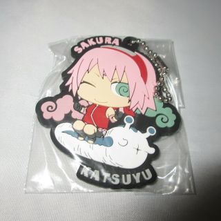 Sakura And Katsuyu Keychain Anime Naruto Shippuden Megahouse