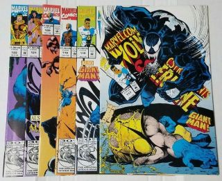 Marvel Comics Presents 117 - 122 118 119 120 121 Wolverine Vs Venom Sam Keith